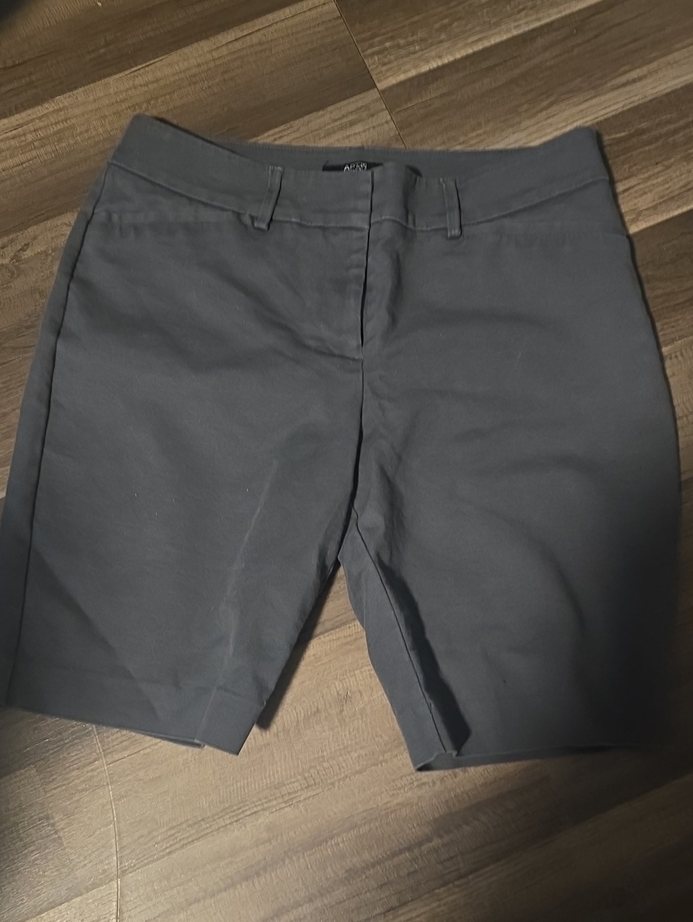 Apt. 9 Women's Dark Gray Midrise Bermuda Shorts